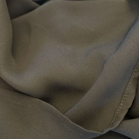 Nine Britton black floral Jacki scallop detailed blouse Size S New - Picture 10 of 11